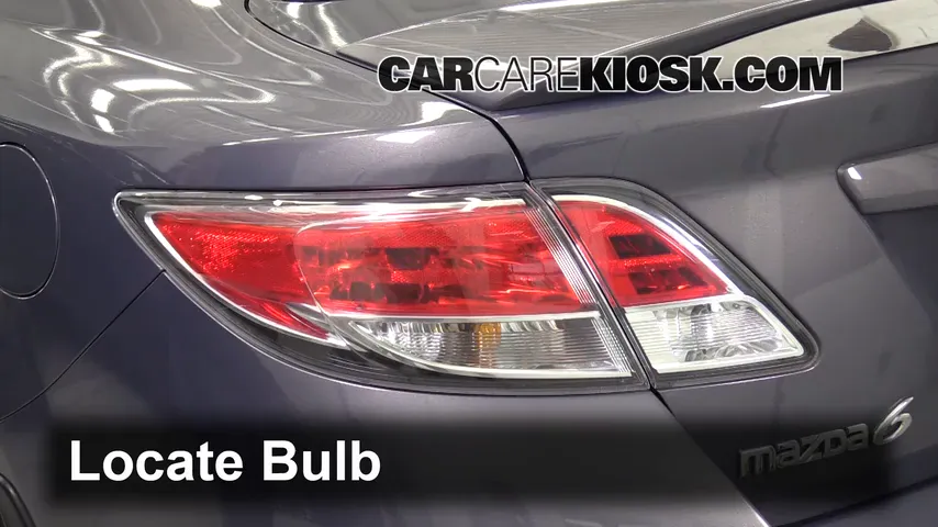 2010 Mazda 6 S 3.7L V6 Lights Reverse Light (replace bulb)